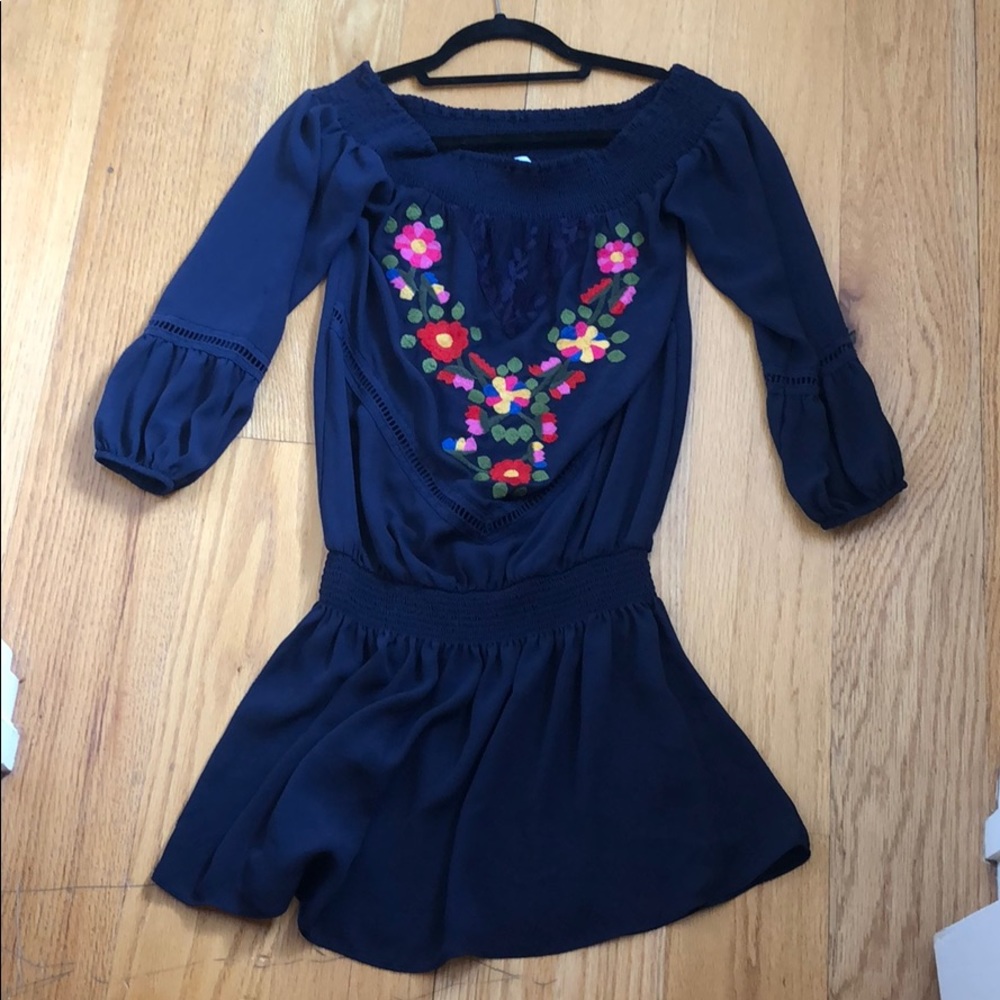 off the shoulder dress
